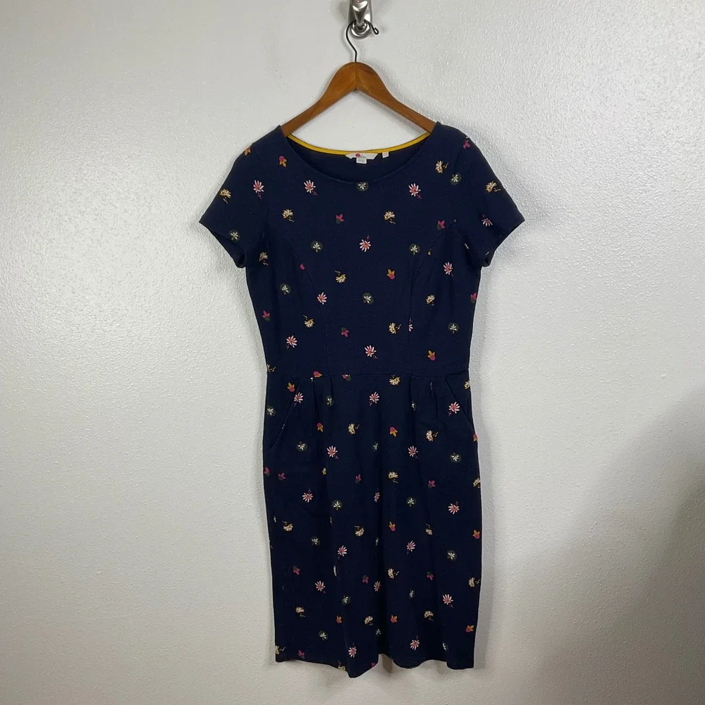 Boden | Dresses | Boden Floral Print Phoebe Jersey Dress Size 8 | Poshmark